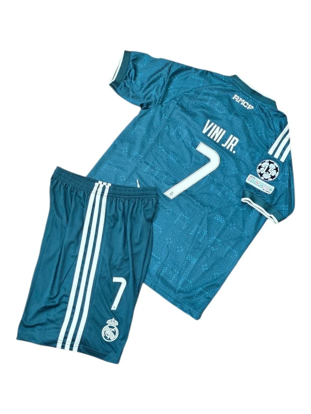 Real Madrid jersey Vini Jr Set for Kids
